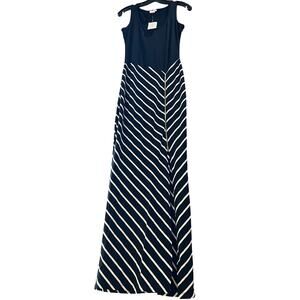 Cache Maxi Dress w/ Front Zipper Slit